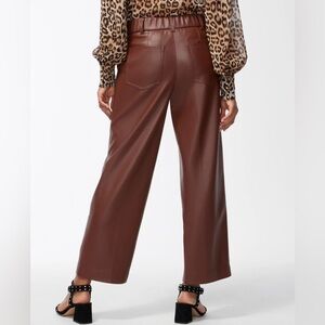 Chico's Brown Wide-Leg High-Waist Pants New*